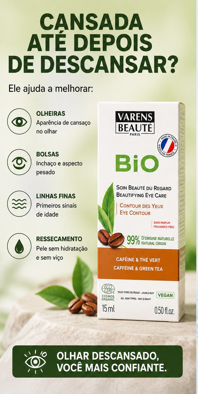 Revitalizante para área dos olhos.