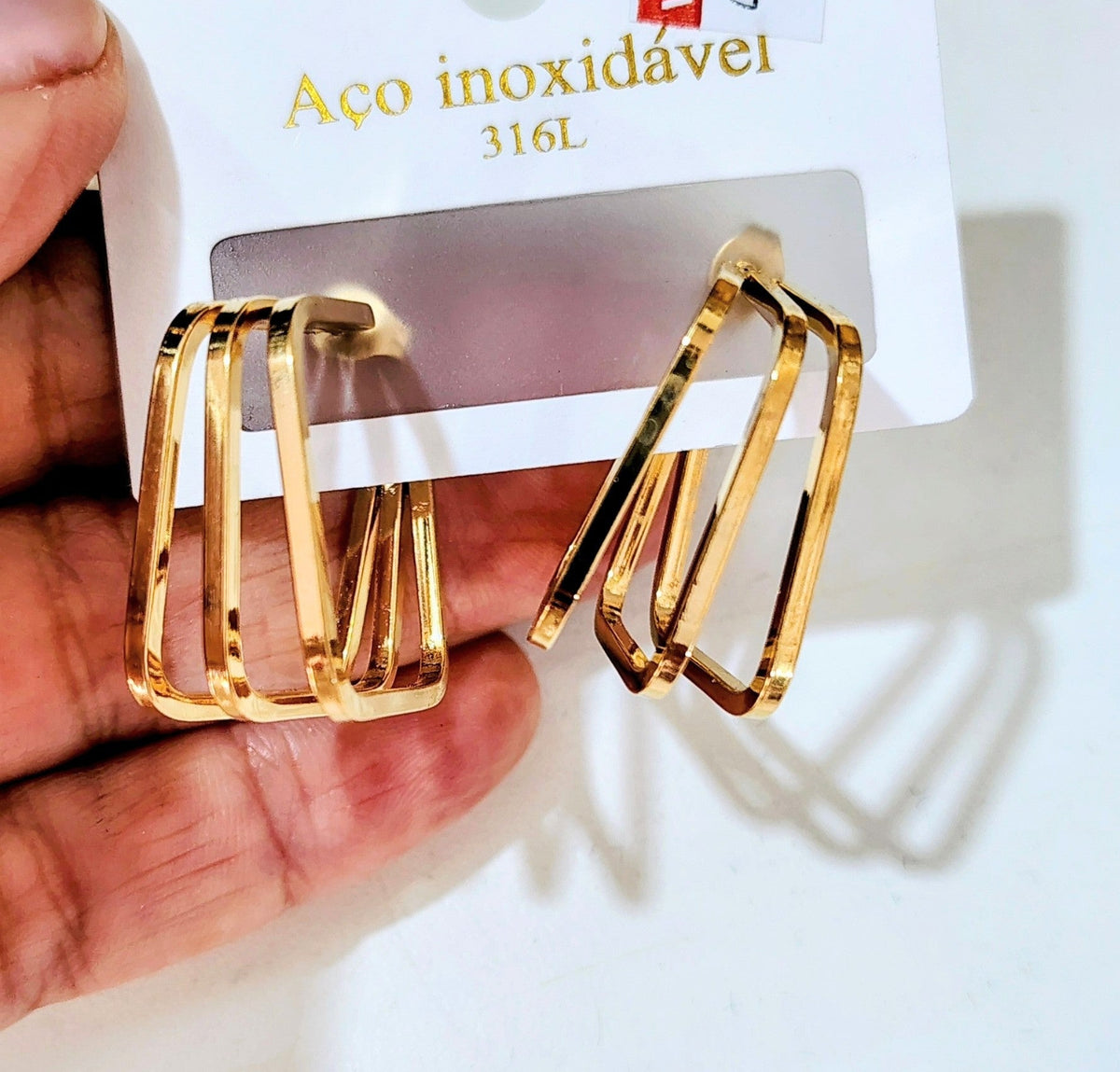 Argola quadrada