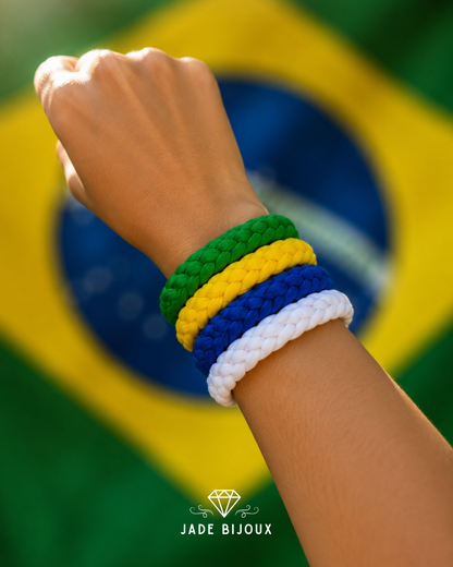 Pulseira crochê Copa