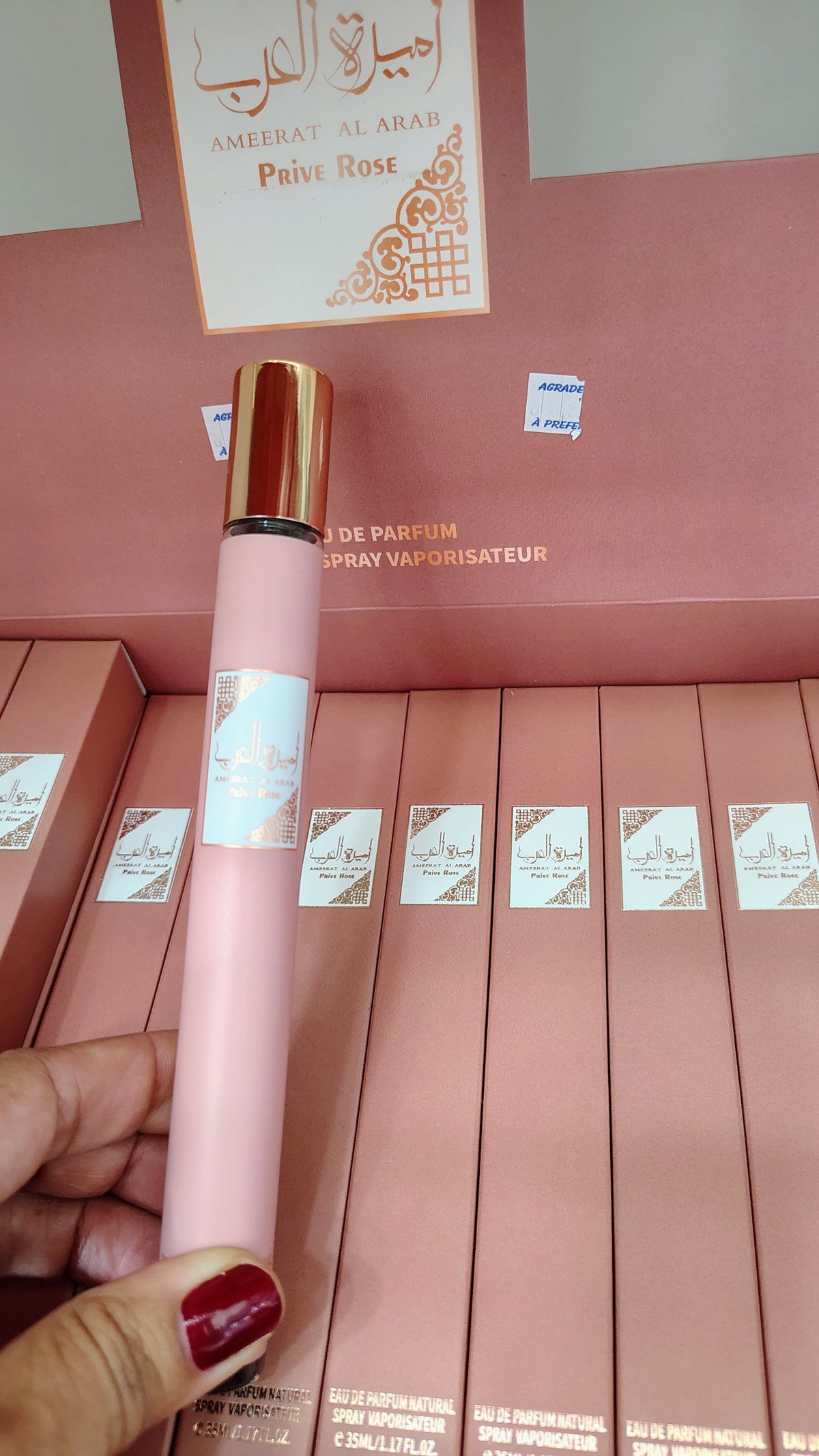 Perfume árabe de bolsa/viagem