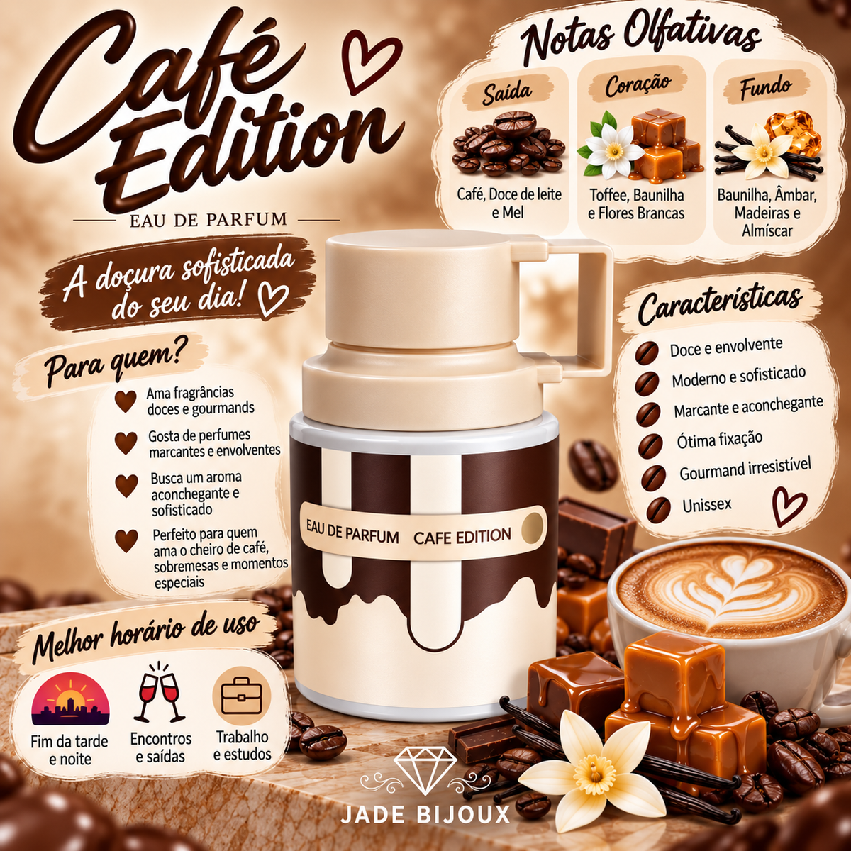 Odyssey Toffee Coffee Café miniatura