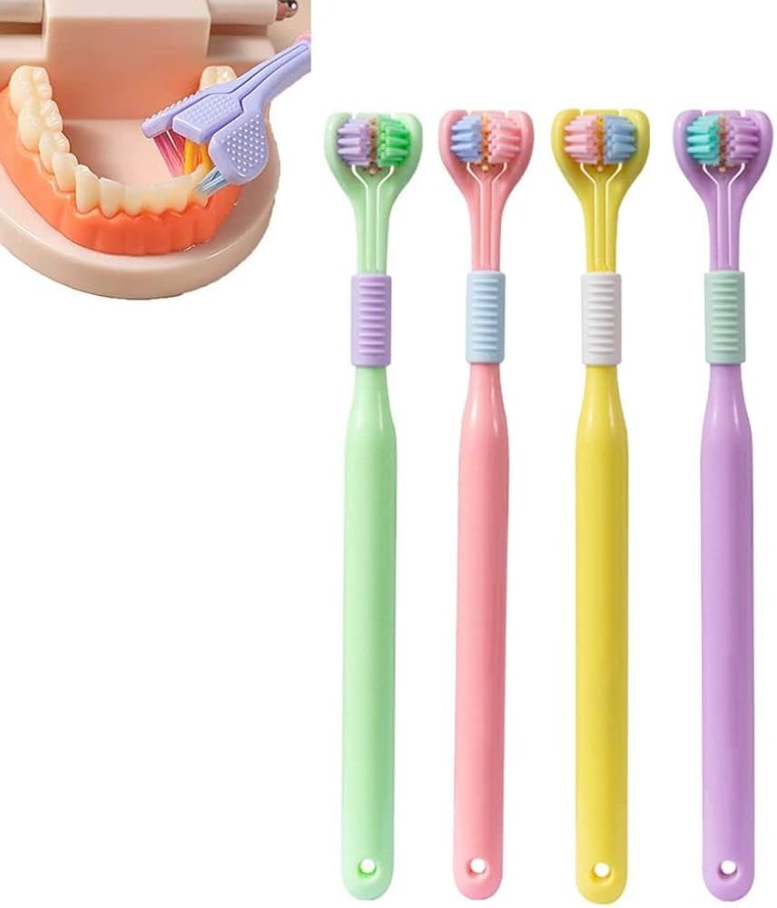 Escova dental 3 lados