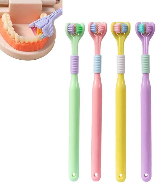 Escova dental 3 lados